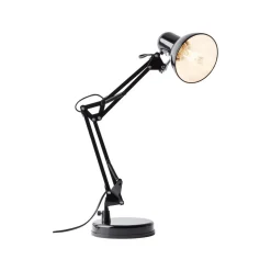 Henry skrivebordslampe, sort, højde 50 cm, justerbar