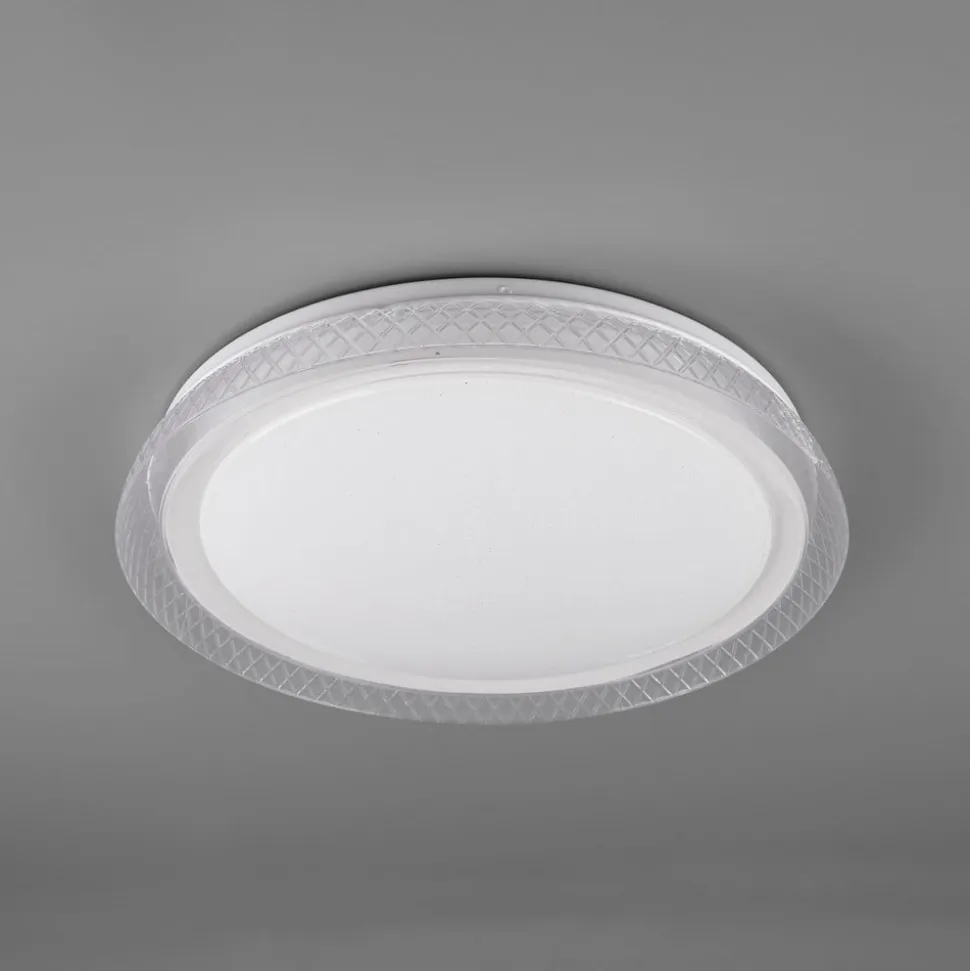 Heracles LED-loftlampe, tunable white, Ø 38 cm