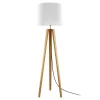 HerzBlut Anni gulvlampe, knasteg oliebeh./hvid
