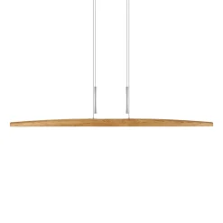 HerzBlut Arco LED-hængelampe olieret eg 170 cm