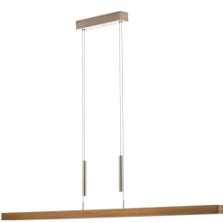 HerzBlut Leonora hængelampe Up&Down, 160 cm, natur