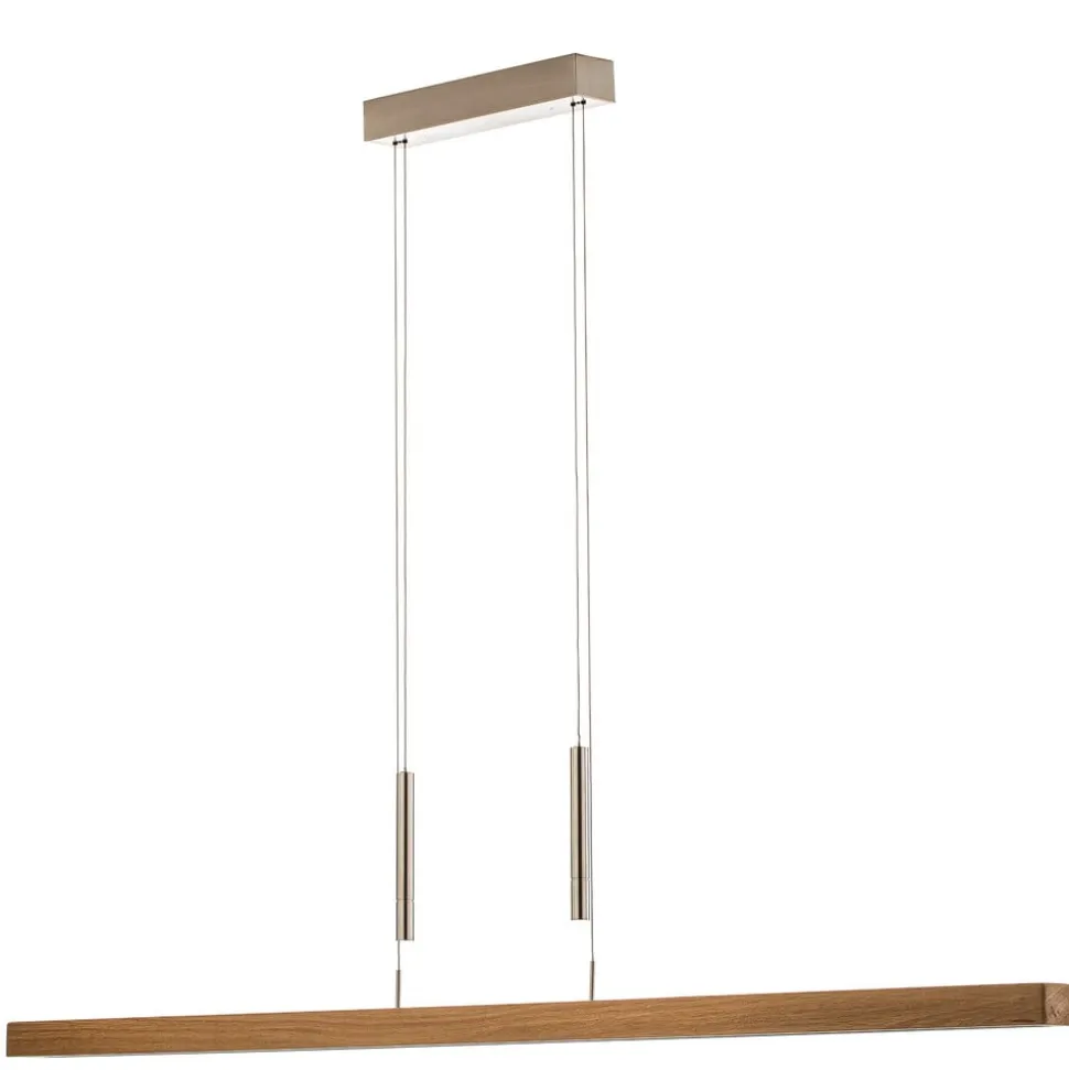 HerzBlut Leonora hængelampe Up&Down, 160 cm, natur