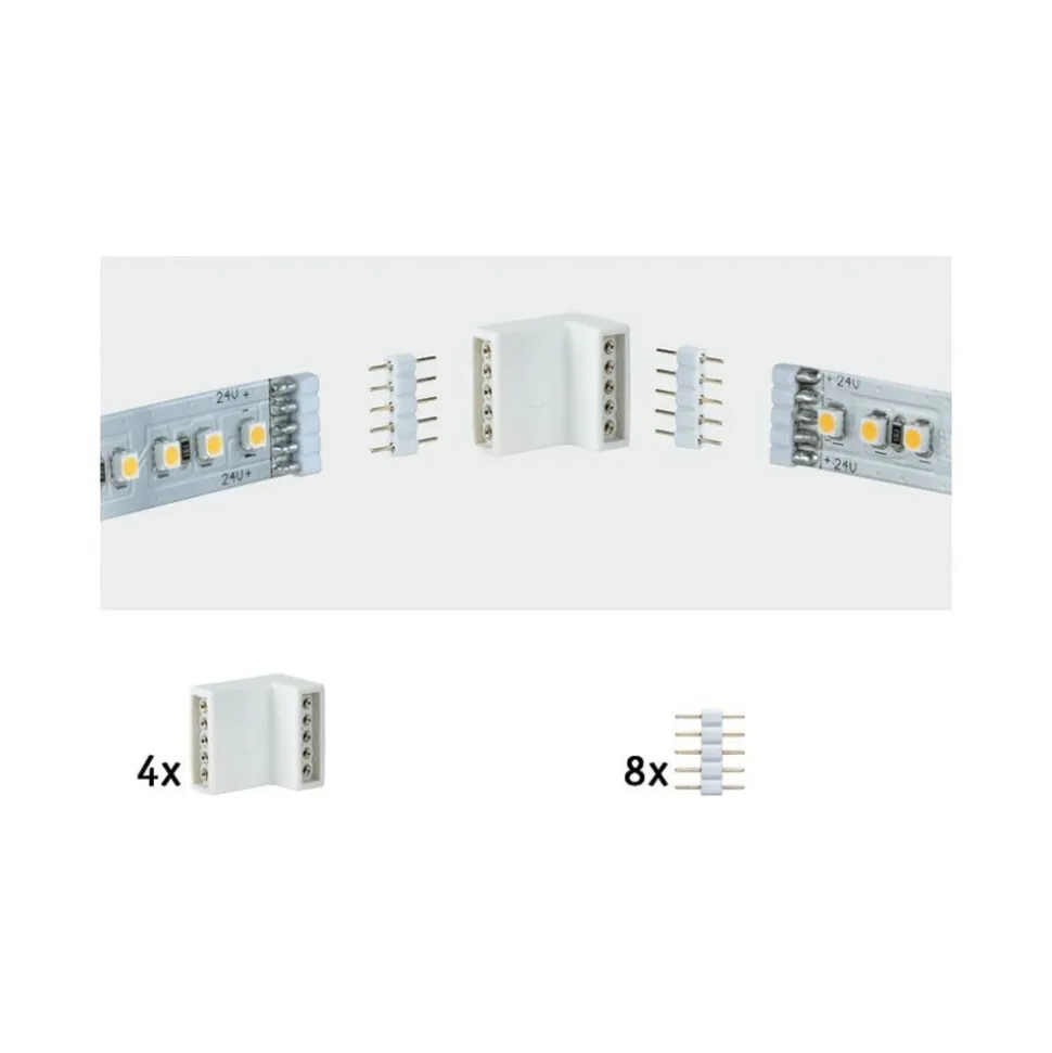 Hjørneforbinder til strip Max LED