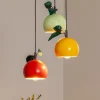Hængelampe Apple mix, farverig, metal, Ø 42 cm, 3 lyskilder, E27