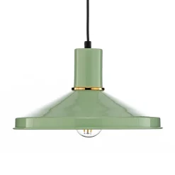 Hængelampe AV-4106-M24-GREEN i metal, grøn