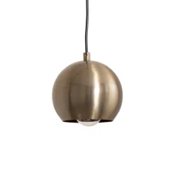 Hængelampe Berceste 9201, Ø 15 cm, guld, jern, E27
