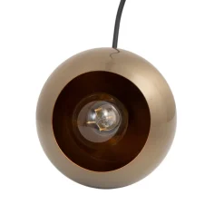 Hængelampe Berceste 9201, Ø 15 cm, guld, jern, E27