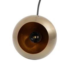 Hængelampe Berceste 9201, Ø 15 cm, guld, jern, E27