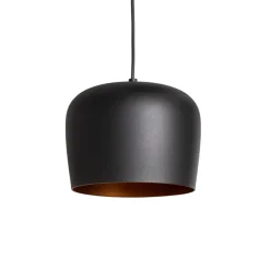 Hængelampe Berceste N-1410 sort metal 3 lyskilder lineær