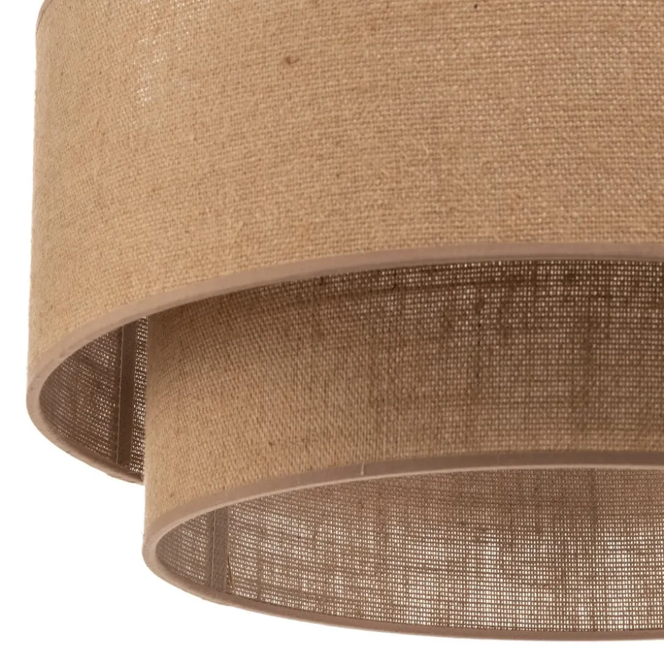 Hængelampe Boho jute naturbrun Ø45cm 1 lyskilde