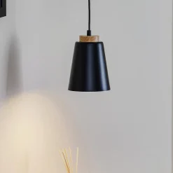 Hængelampe Bolero 1, 1 lyskilde, sort