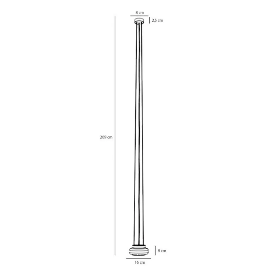 Hængelampe BonBon, creme, Ø 16 cm, glas