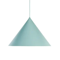 Hængelampe Cono, 1 lyskilde, Ø 50 cm, mint, E27