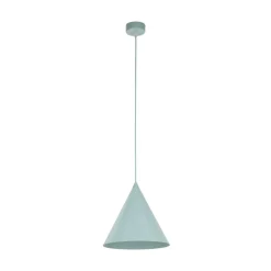 Hængelampe Cono, 1 lyskilde, Ø 25 cm, mint, E27