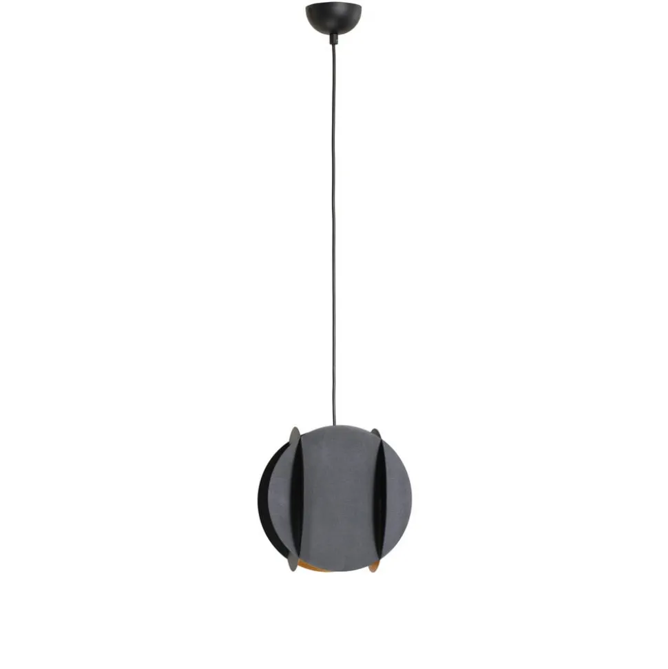 Hængelampe Corner, sort, 25 x 25 cm, metal, E27