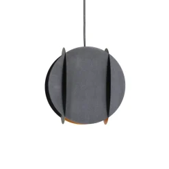 Hængelampe Corner, sort, 25 x 25 cm, metal, E27
