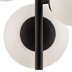 Hængelampe Dione, 4 lyskilder, sort