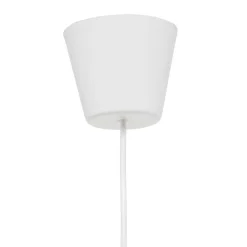 Hængelampe Duo, beige/guld, Ø40cm, 1 lyskilde