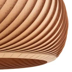 Hængelampe Janne, bøgetræ, Ø 53 cm, E27