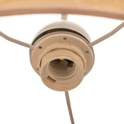 Hængelampe Jute cylinder naturbrun Ø40cm 1 lyskilde.