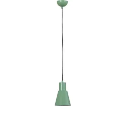 Hængelampe Konikkem, mintgrøn, metal, Ø 14 cm, E27