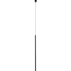 Hængelampe Laser 1 lyskilde, sort, skærm 100 cm