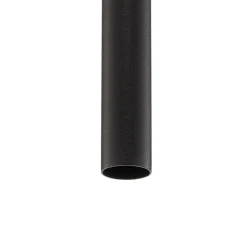 Hængelampe Laser 1 lyskilde, sort, skærm 100 cm