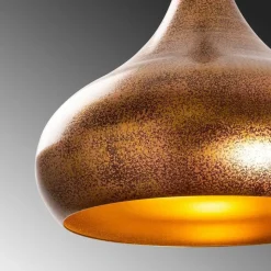 Hængelampe Muba 11550, messing brun, metal, Ø 26 cm