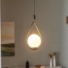 Hængelampe Mudoni MR-937 1 lyskilde sort/opalglas