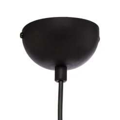 Hængelampe Mudoni MR-937 1 lyskilde sort/opalglas