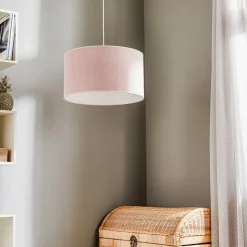 Hængelampe Pastell Roller rosa
