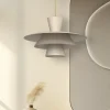 Hængelampe Plato, beige, metal, Ø 38 cm, E27