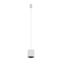 Hængelampe Point Duo, hvid, stål, Ø 13 cm, GU10