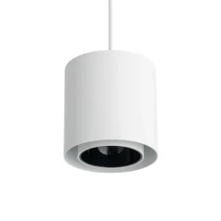 Hængelampe Point Duo, hvid, stål, Ø 13 cm, GU10