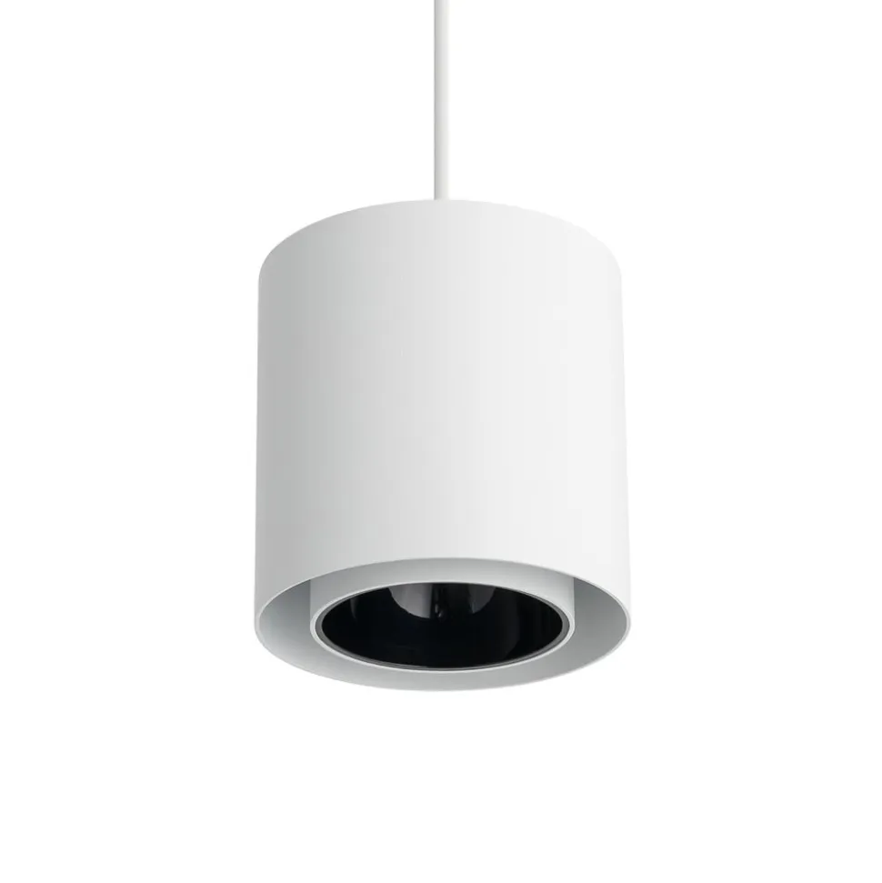 Hængelampe Point Duo, hvid, stål, Ø 13 cm, GU10