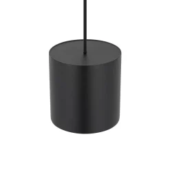 Hængelampe Point Duo, sort/guld, stål, Ø 13 cm, GU10