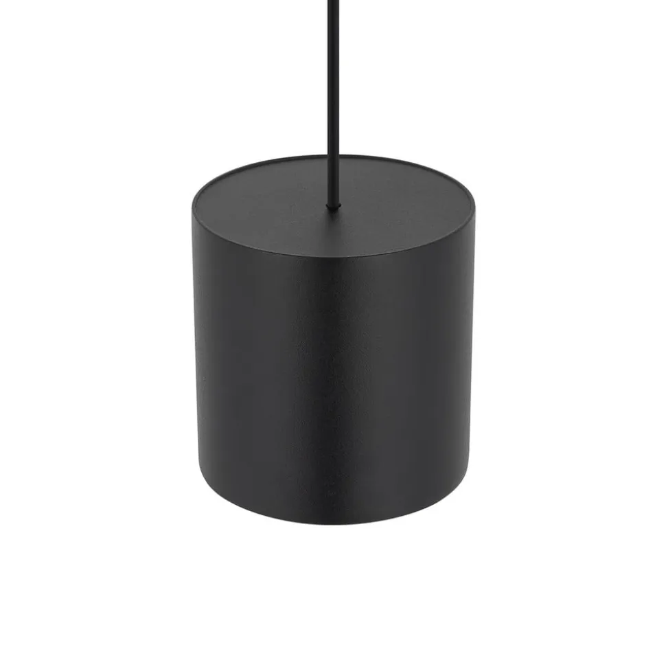 Hængelampe Point Duo, sort/guld, stål, Ø 13 cm, GU10