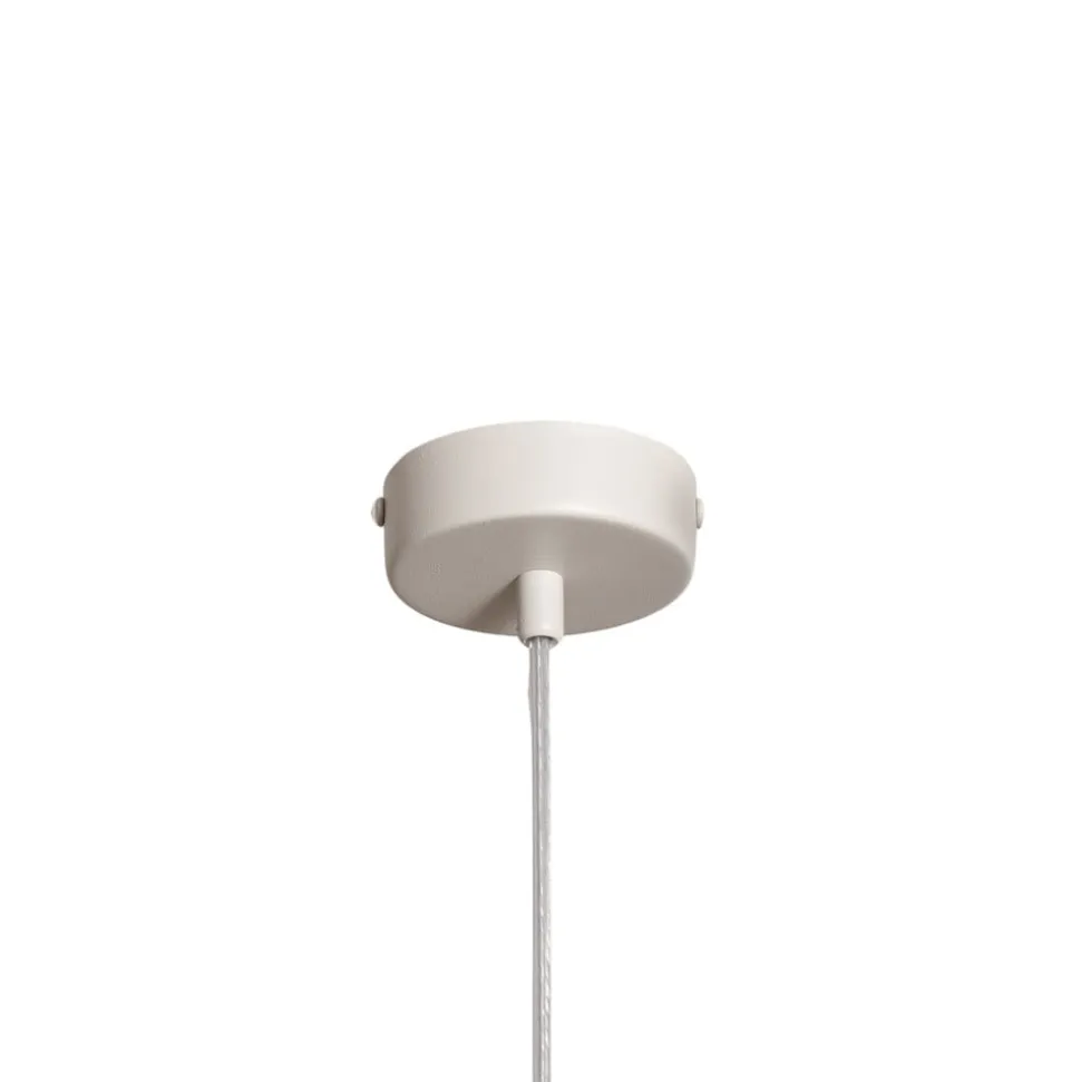 Hængelampe Rif S, taupe, 1 lyskilde, Ø 15 cm, stål