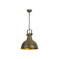 Hængelampe Saglam 3710 1 lyskilde Ø31cm guld antik