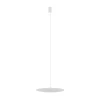 Hængelampe Simone, hvid, stål, Ø 40 cm, GX53