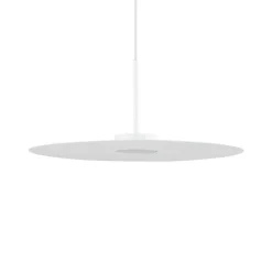 Hængelampe Simone, hvid, stål, Ø 40 cm, GX53