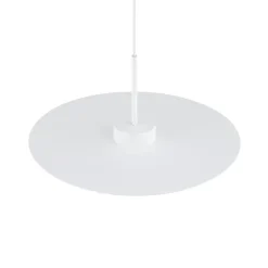 Hængelampe Simone, hvid, stål, Ø 40 cm, GX53