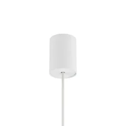 Hængelampe Simone, hvid, stål, Ø 40 cm, GX53