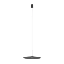 Hængelampe Simone, sort, stål, Ø 40 cm, GX53