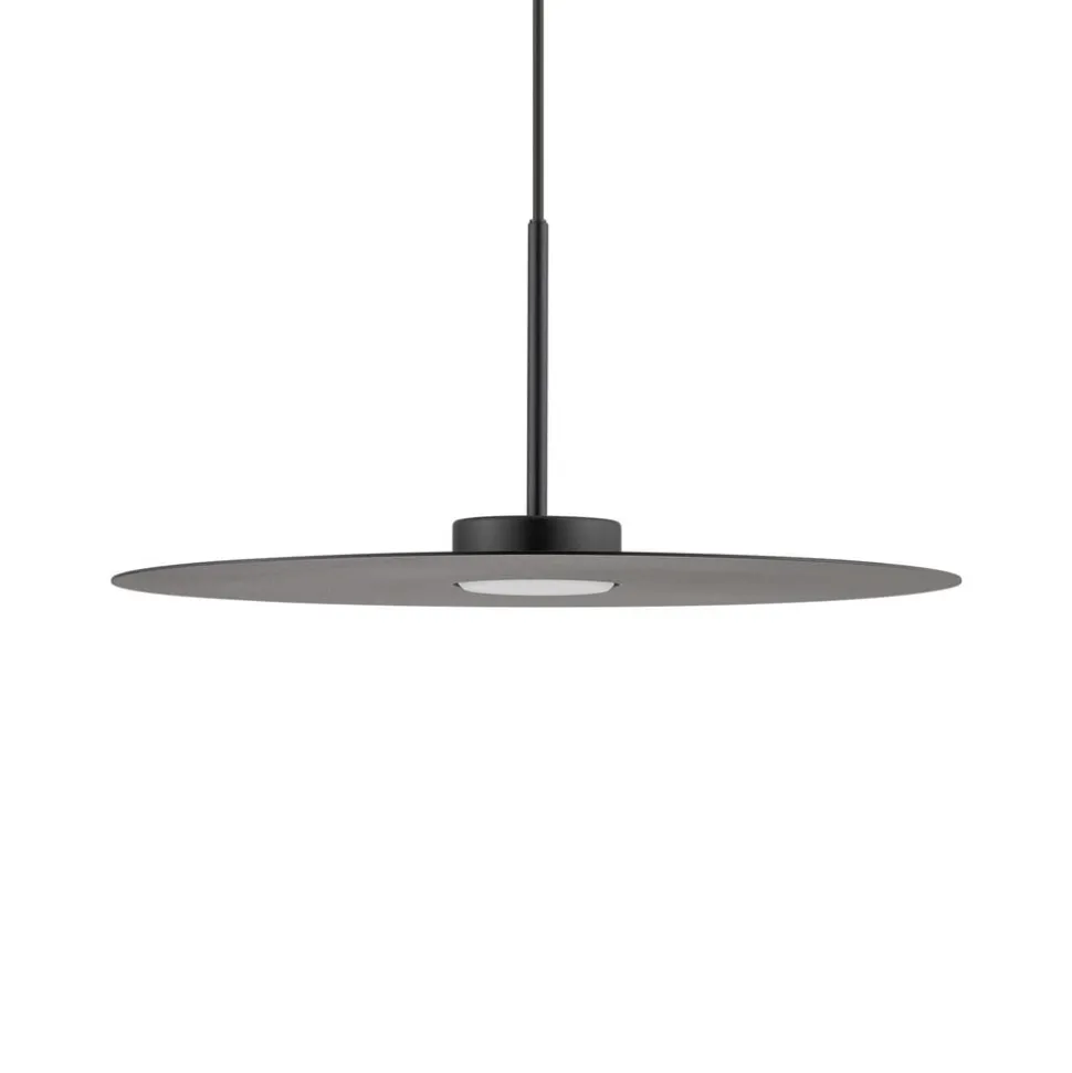 Hængelampe Simone, sort, stål, Ø 40 cm, GX53
