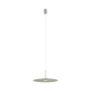 Hængelampe Simone, stål, salviegrøn, Ø 40 cm, GX53