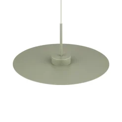 Hængelampe Simone, stål, salviegrøn, Ø 40 cm, GX53