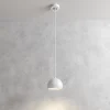Hængelampe Sool, hvid, Ø 15 cm, metal