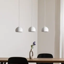Hængelampe Sool, hvid, 3 lyskilder