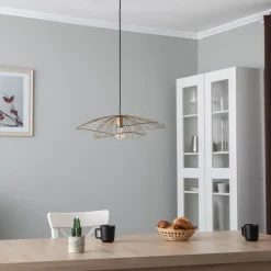 Hængelampe Tel 6503 Ø50cm sort antik